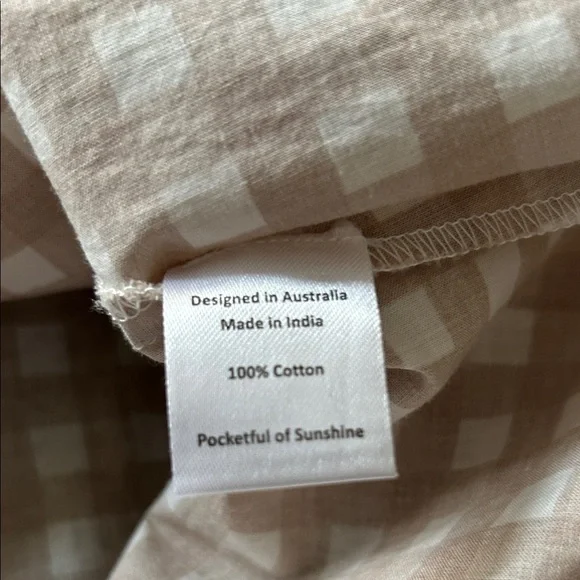 Palm noosa brand blouse, flowy embroidered size 8 - Picture 6 of 6